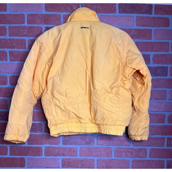 Vintage Obermeyer Womens Yellow Nylon Ski Jacket Size 8 - Picture 2 of 9